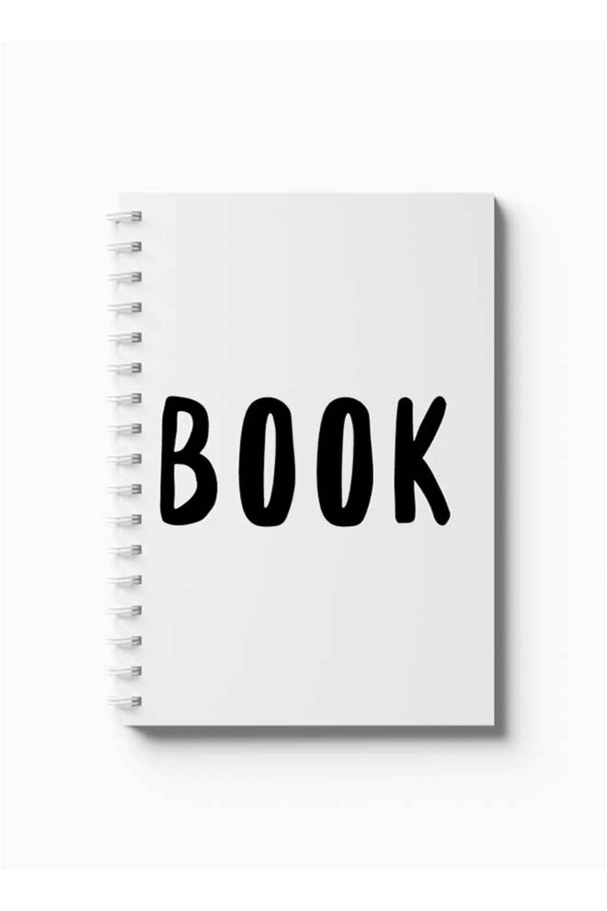 LOWHA-Spiral Notebook with Front and Back Hard Covers Featuring Book Design 5