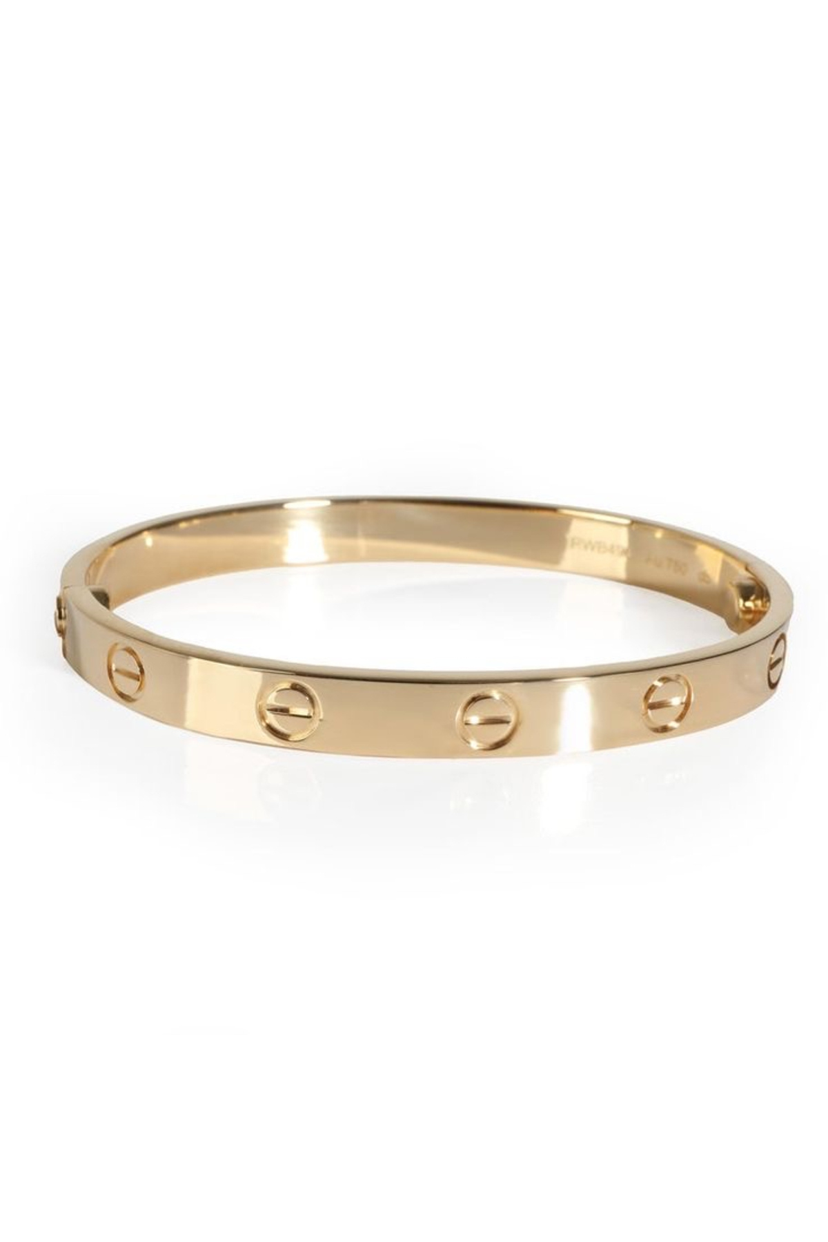 ElectraStore-Set of 2 LOVE Gold Bracelets 3