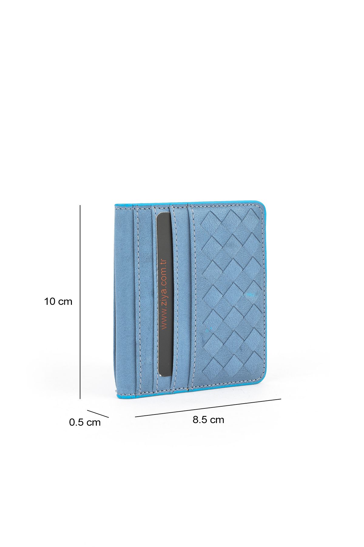 Ziya-, Genuine Leather Card Holder 1539852Z01 Blue 3