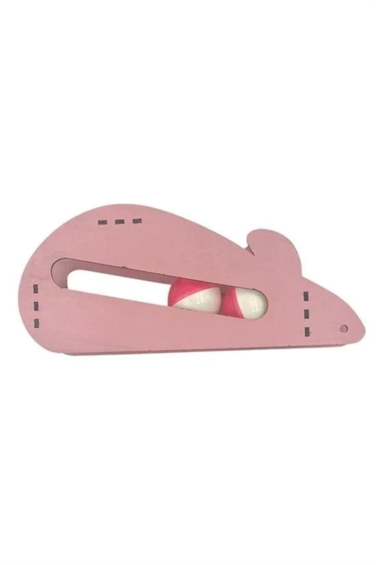 PRATİKOBA-Bfs Mouse Cat Game Wooden 2-Ball Cat Toy Board Cat Game Board Mouse and Ball Toy 8