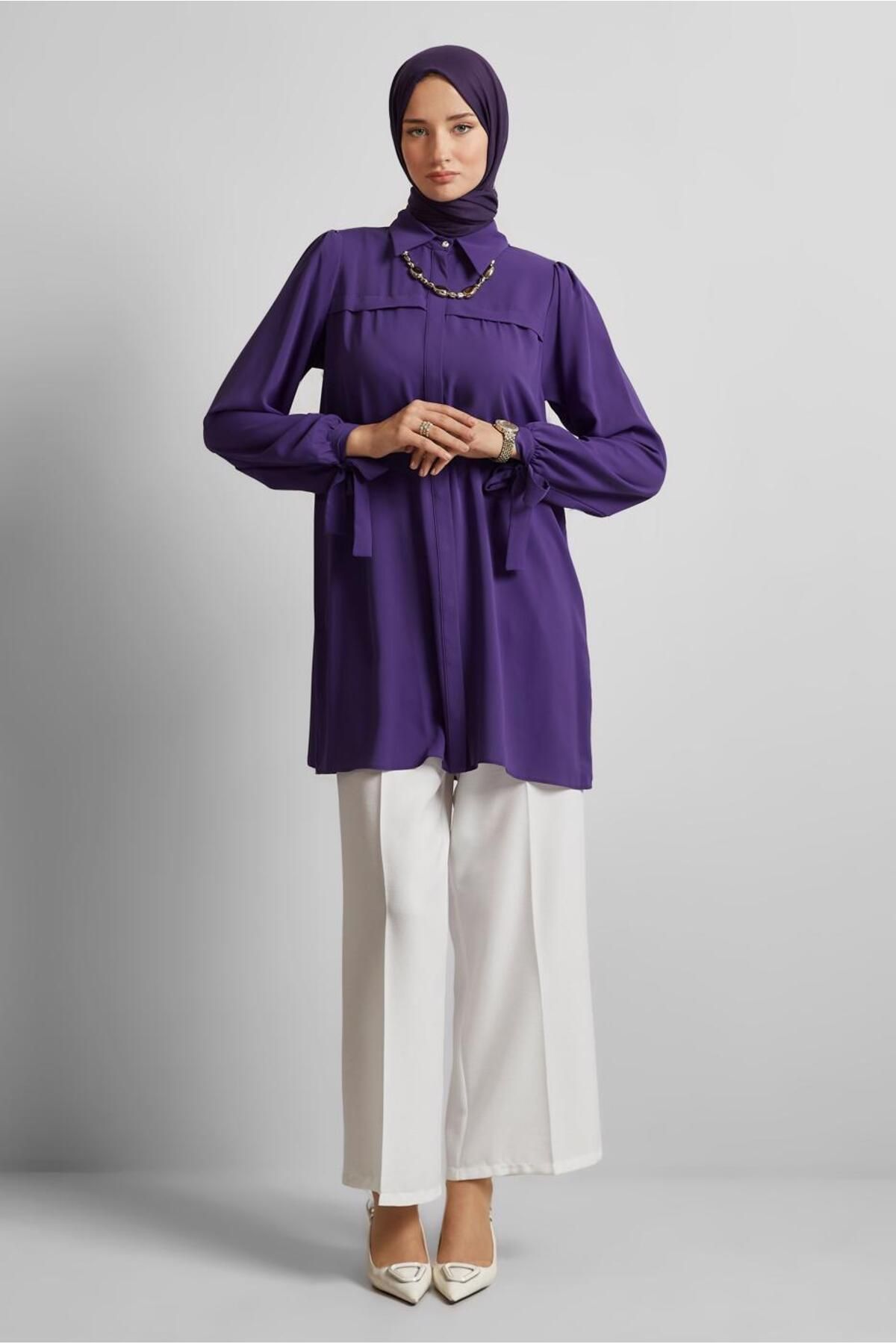Alvina-Tunic with Binding Details 45534 2