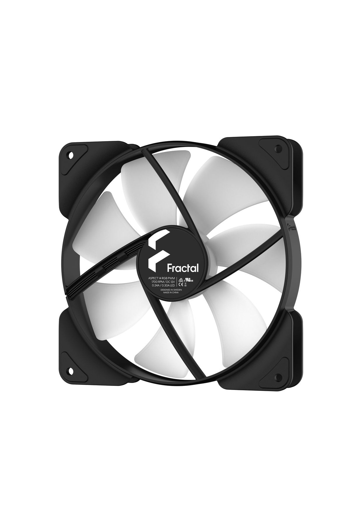 Fractal Design-| Aspect 14 RGB PWM 3-pack | Black Frame | N/A 4