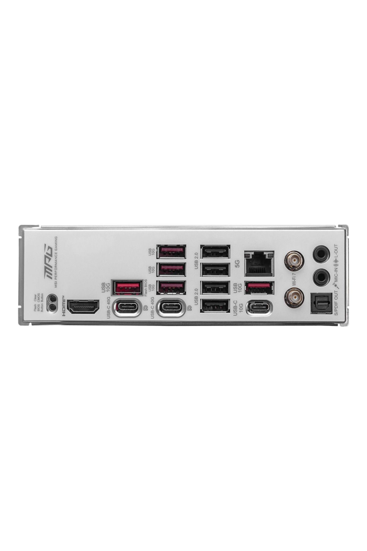 ARMSİLVER-MSI MPG X870E EDGE TI WIFI Motherboard AM5 DDR5 4
