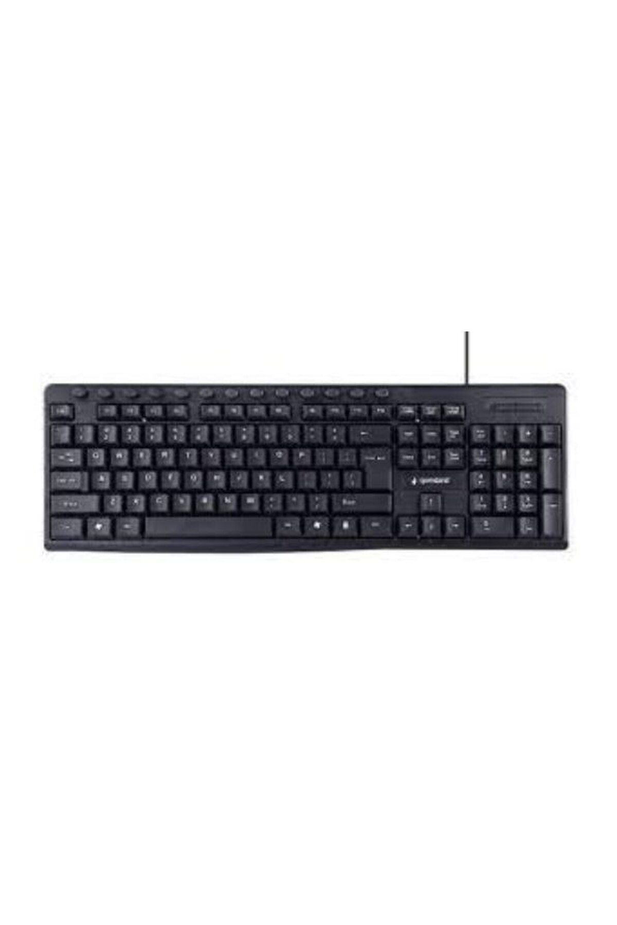 Gembird-| Tastatură multimedia | KB-UM-107 | Multimedia | Cu fir | SUA | Negru 3