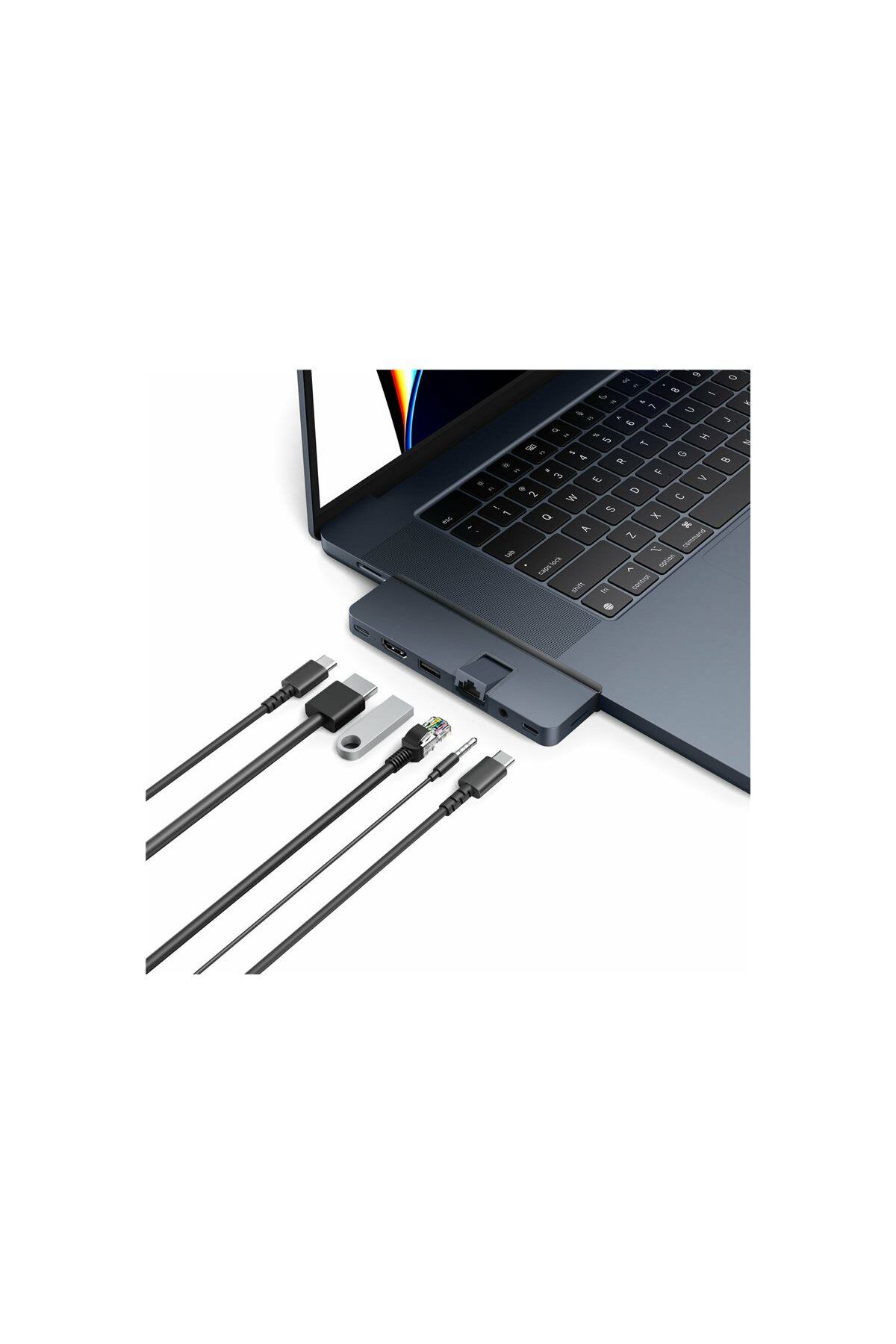 3DHyperStudio-Koncentrator HyperDrive Dual USB-C 7-w-2 z uniwersalnym adapterem 11