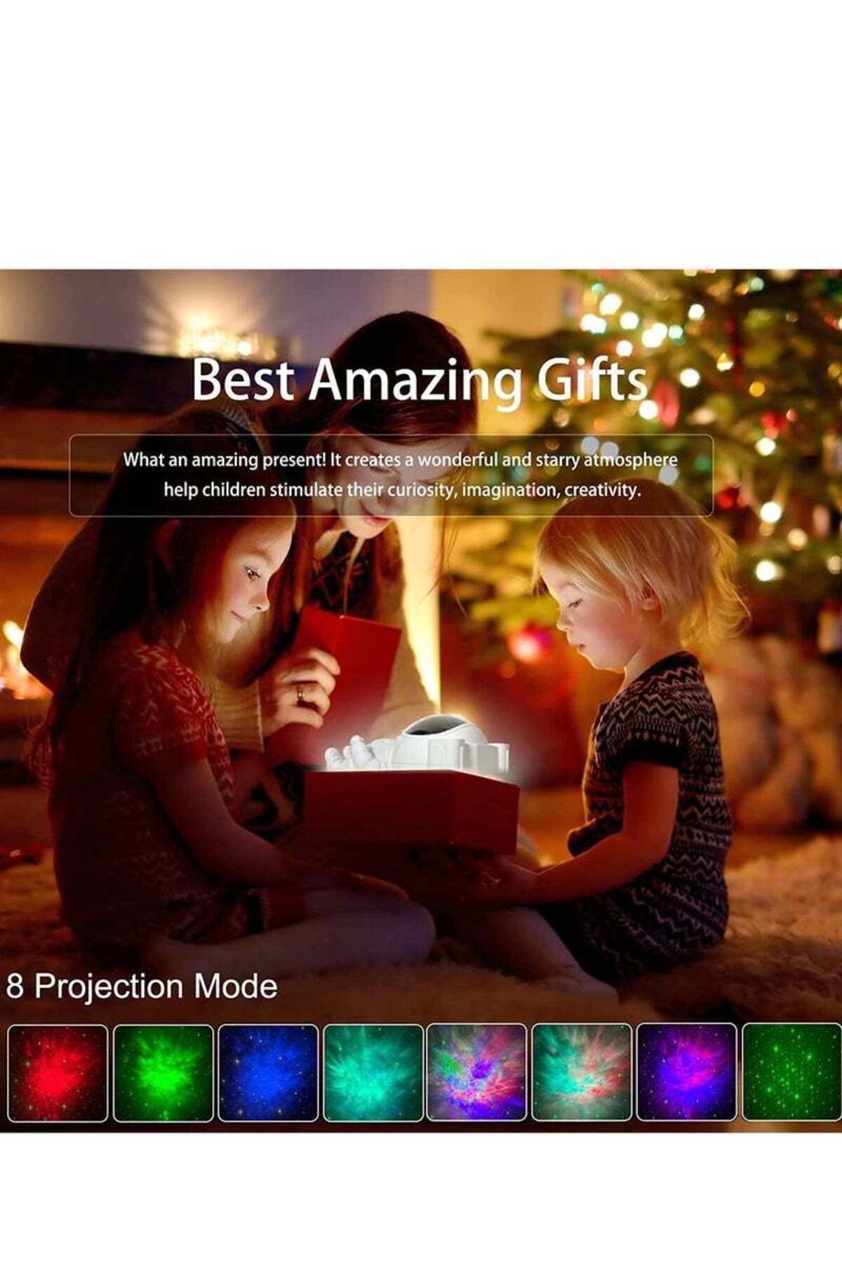 COOYA-Galaxy Star Projector,Remote Control Night Light with Timer,for Bedroom Party Game Room 6