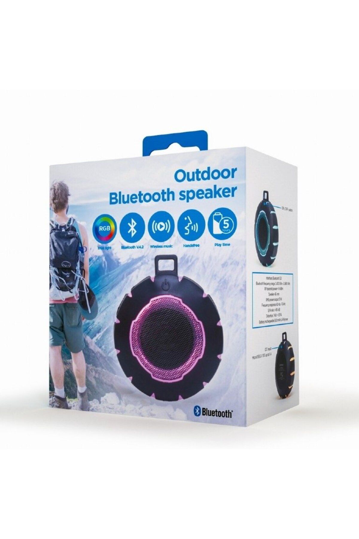 Gembird-| Difuzor extern Bluetooth | SPK-BTOD-01 | Bluetooth | Conexiune wireless 10