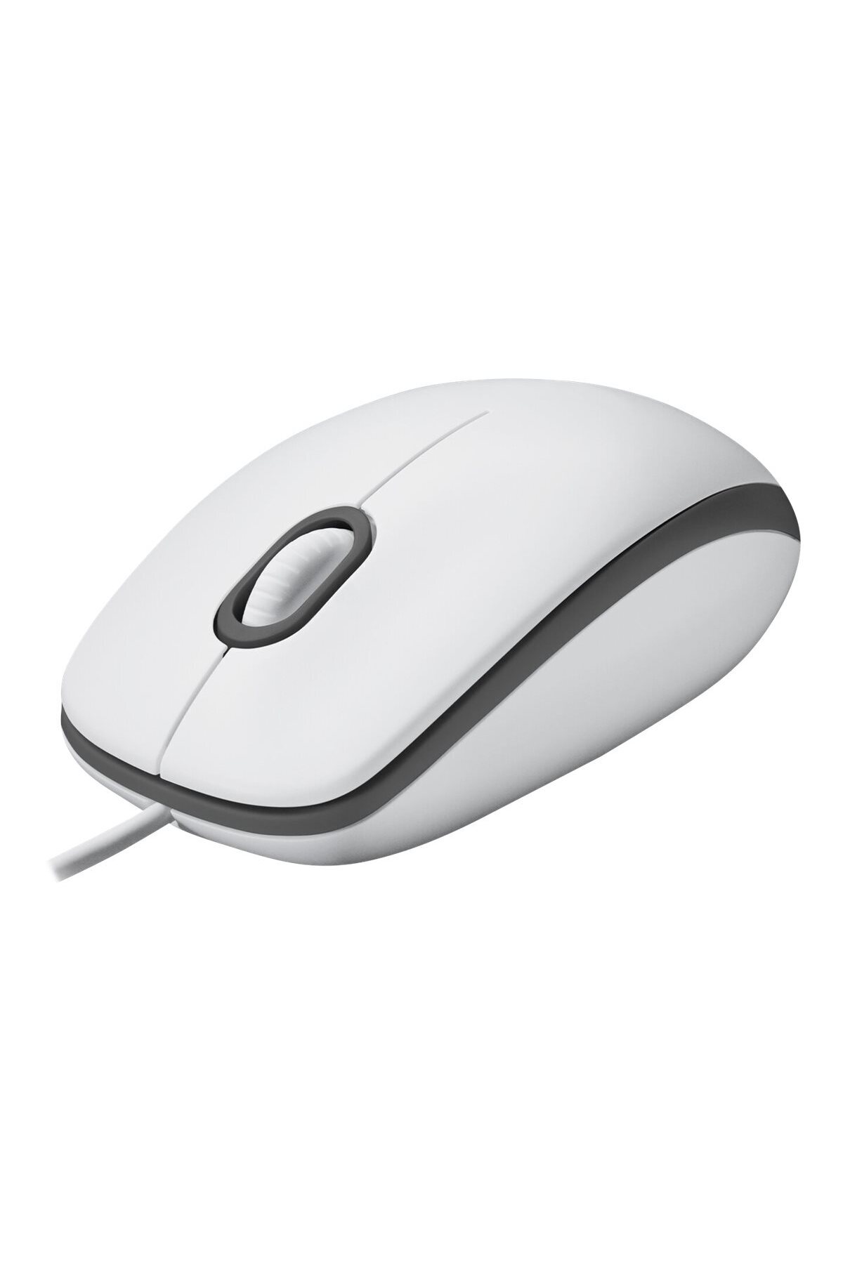 logitech-| Mysz | M100 | Przewodowa | USB-A | Biała 1