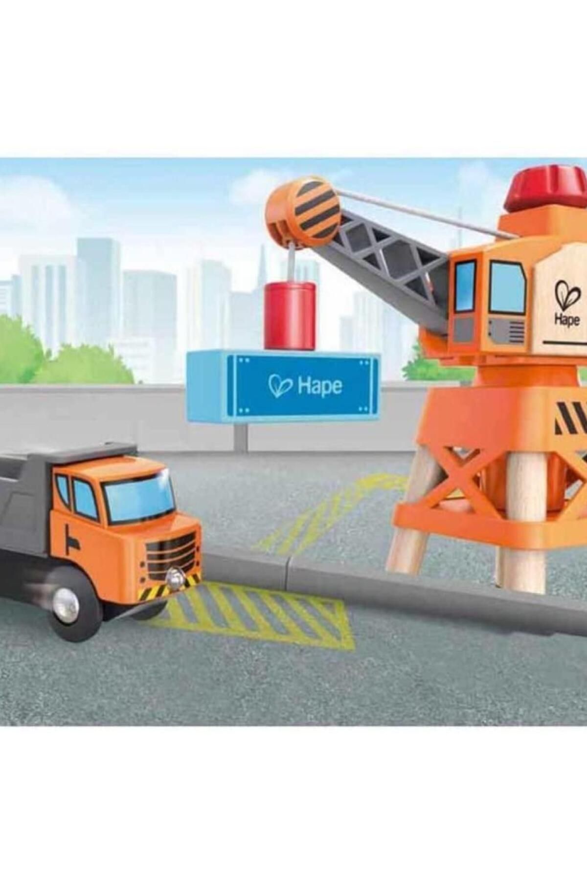 Hape-Large crane 5