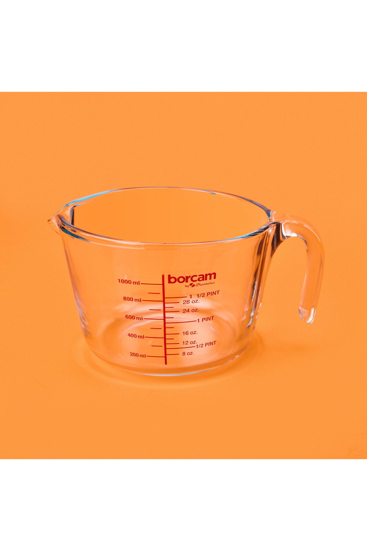 Paşabahçe Borcam Ölçü Kabı - Şeffaf - 1 lt