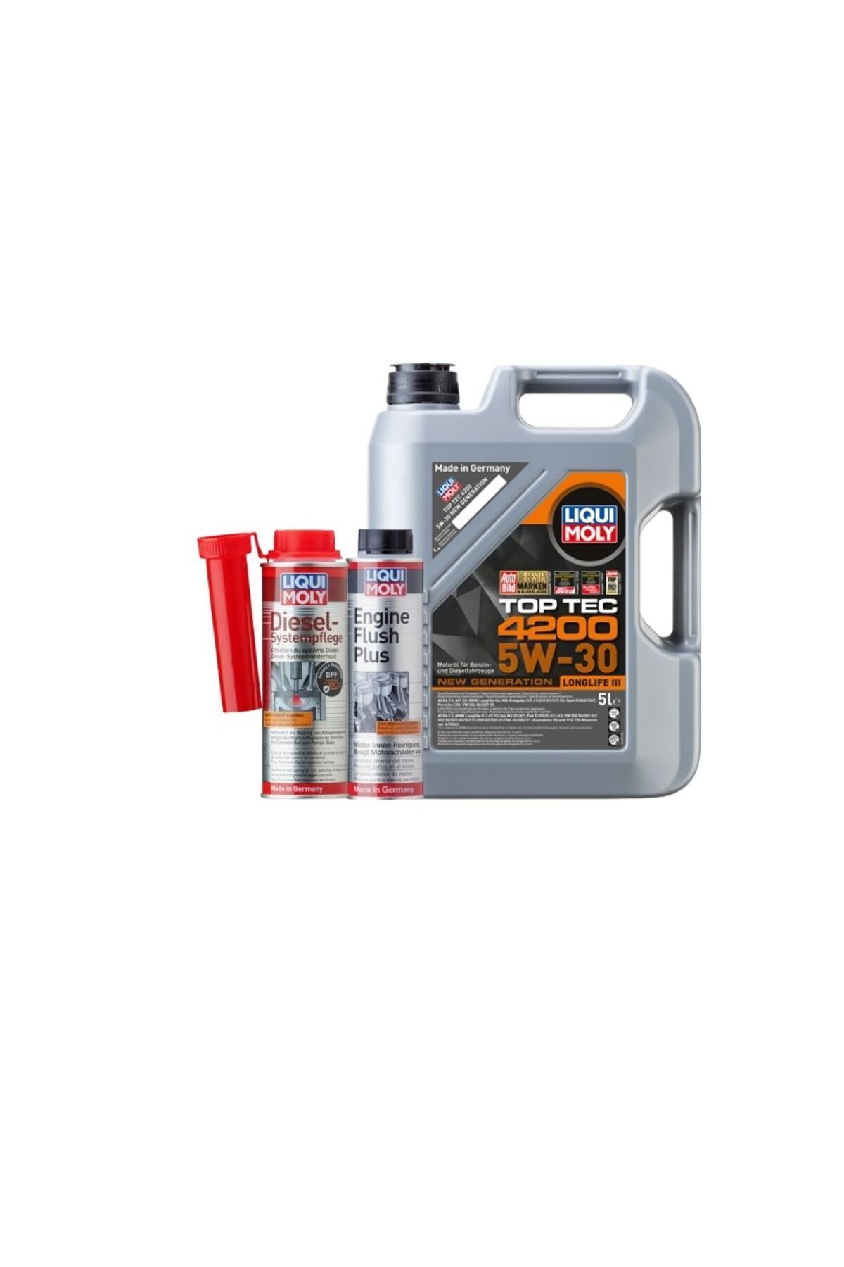 Liqui Moly Set 10 TopTec 4200 5L Motor Yağı 5W-30,Motor İçi