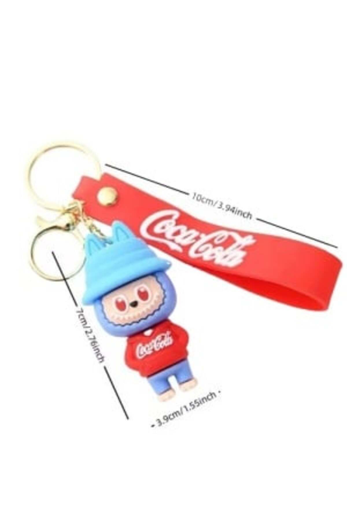 Blusmart-Surprise Keychain Labubu The Monsters Coca Cola Limited Edition, M 3 3