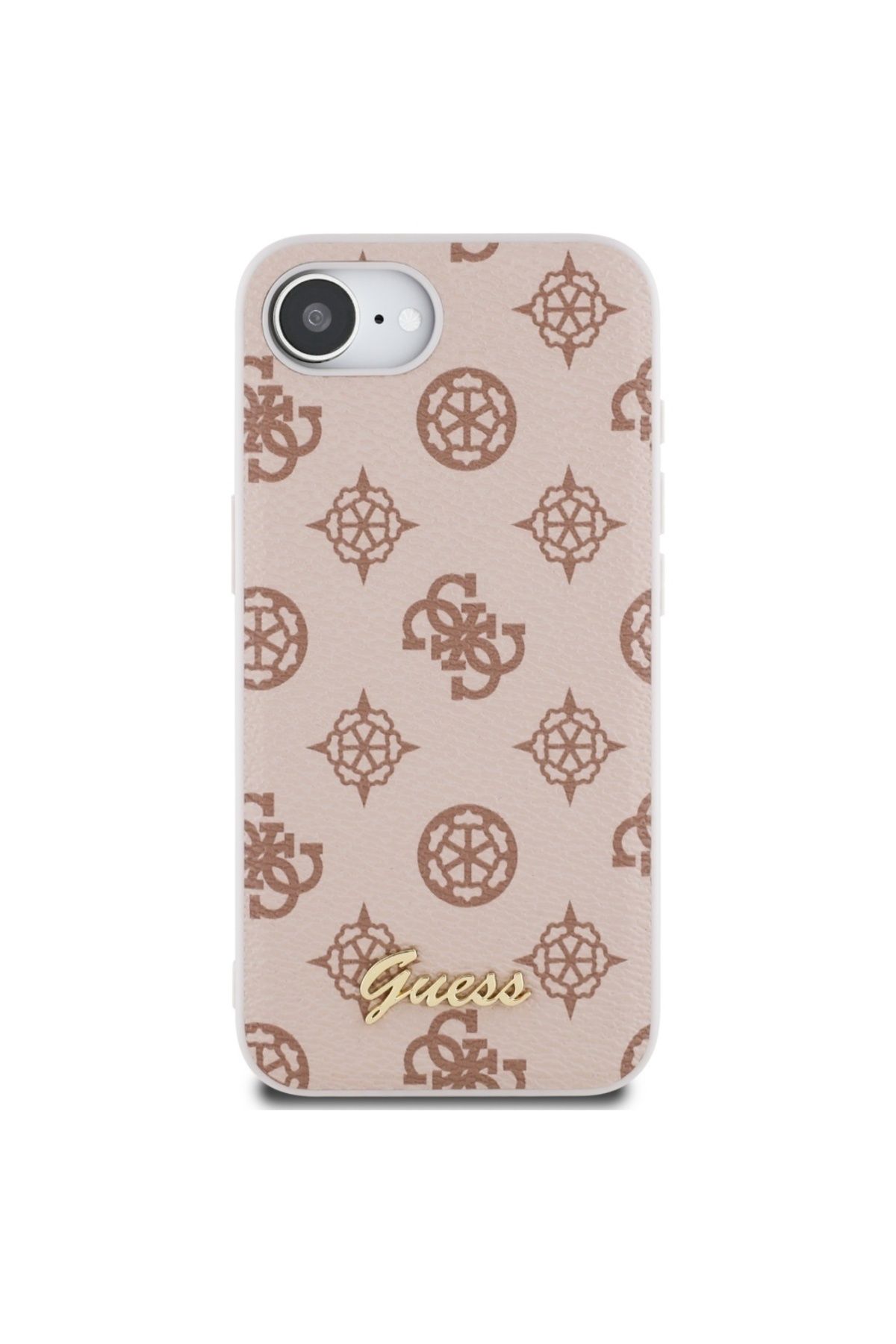Guess-IPhone 16e Case - Peony Script MagSafe (GUHMPSE4PGPYSW) - Brown 6