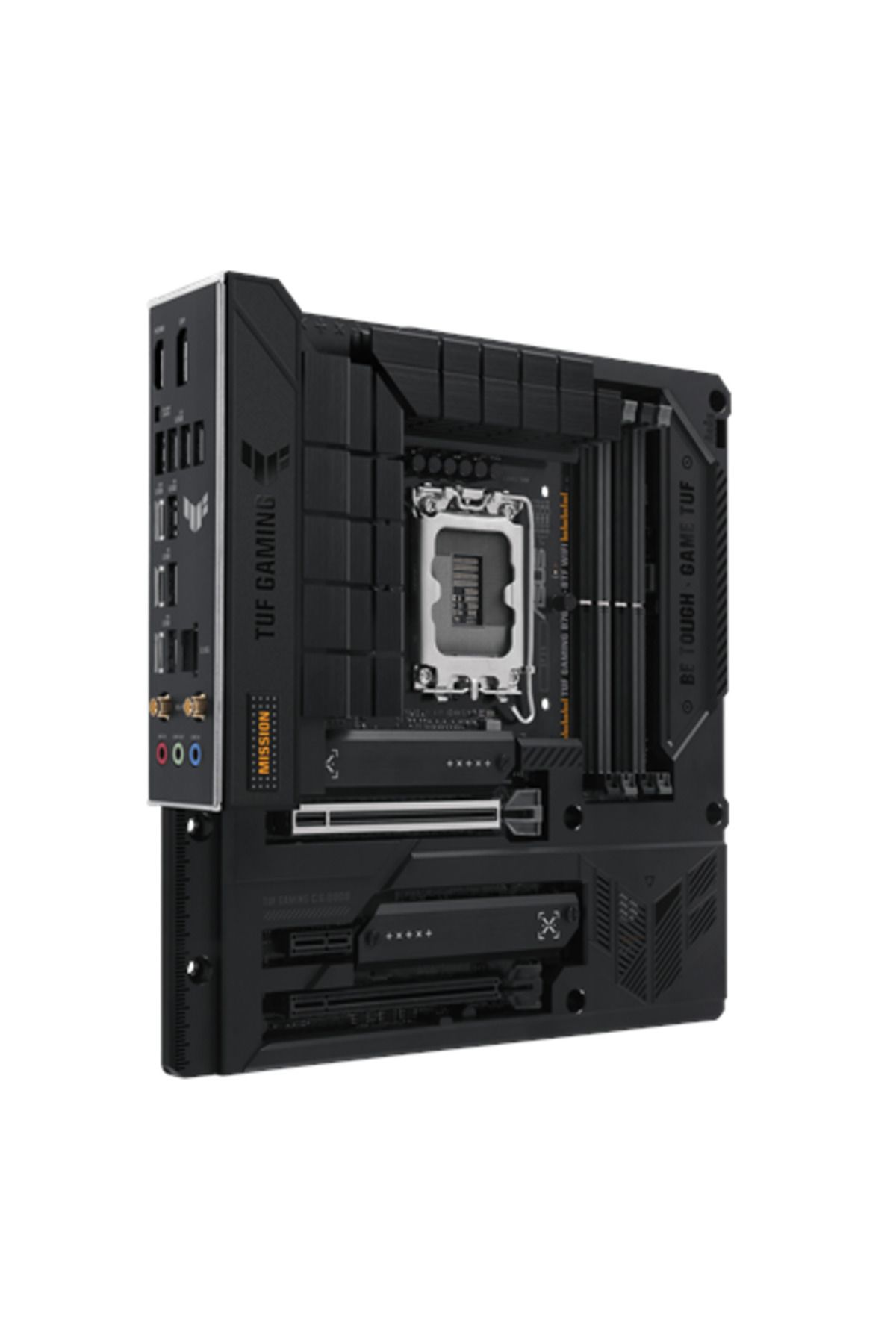 ASUS-TUF GAMING B760M-BTF WIFI | Intel LGA1700 | DDR5 | M.2, SATA | 4x SATA | 3