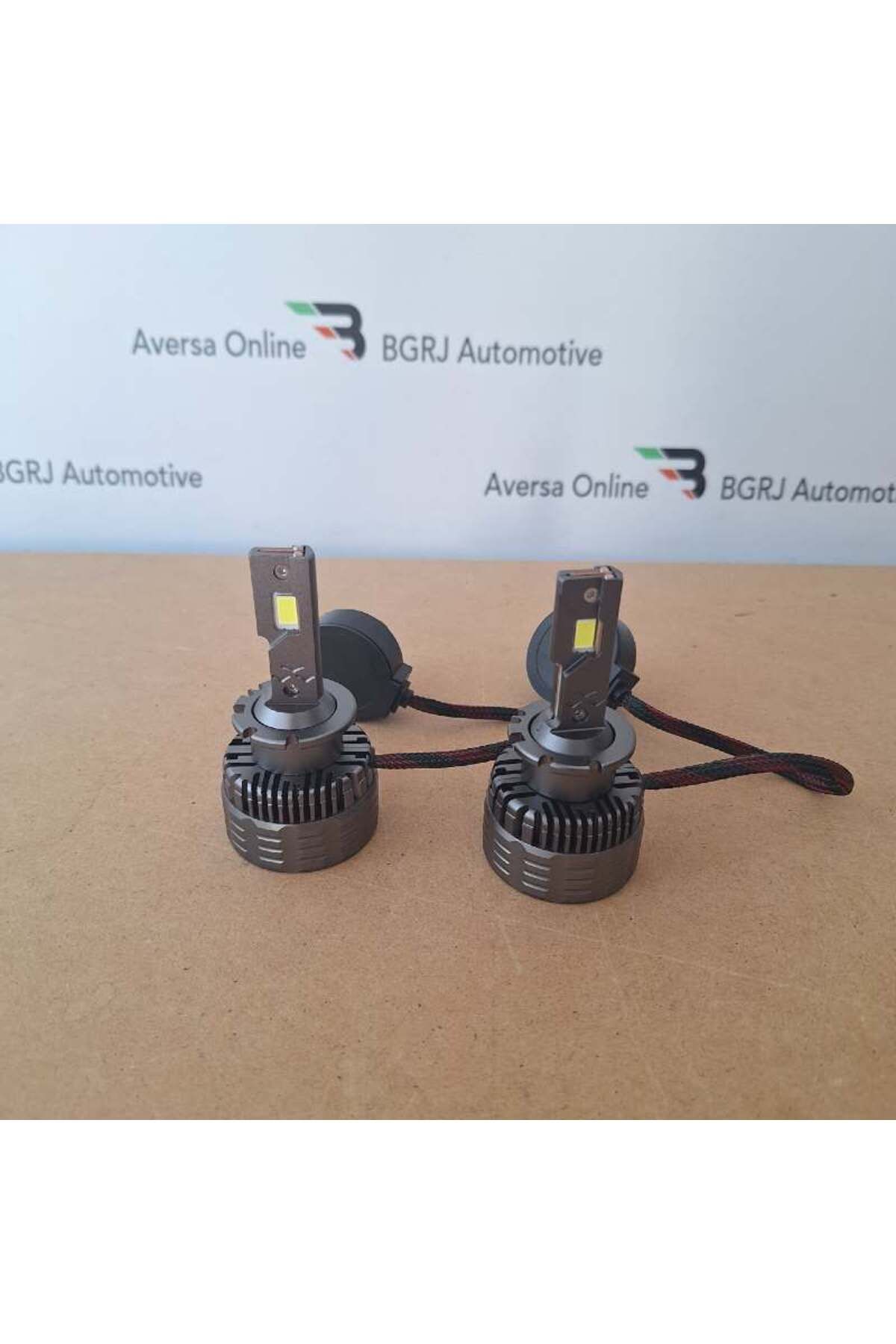 BGRJ Automotive-Set of 2 D2S LED R18 bulbs, xenon-led conversion, 23000 lumens 5