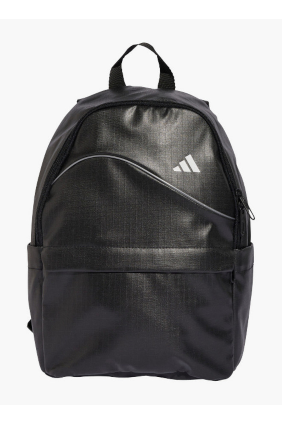 adidas Logo Print School Backpack with Adjustable Straps and Zip Closure - 9x28x36 cm