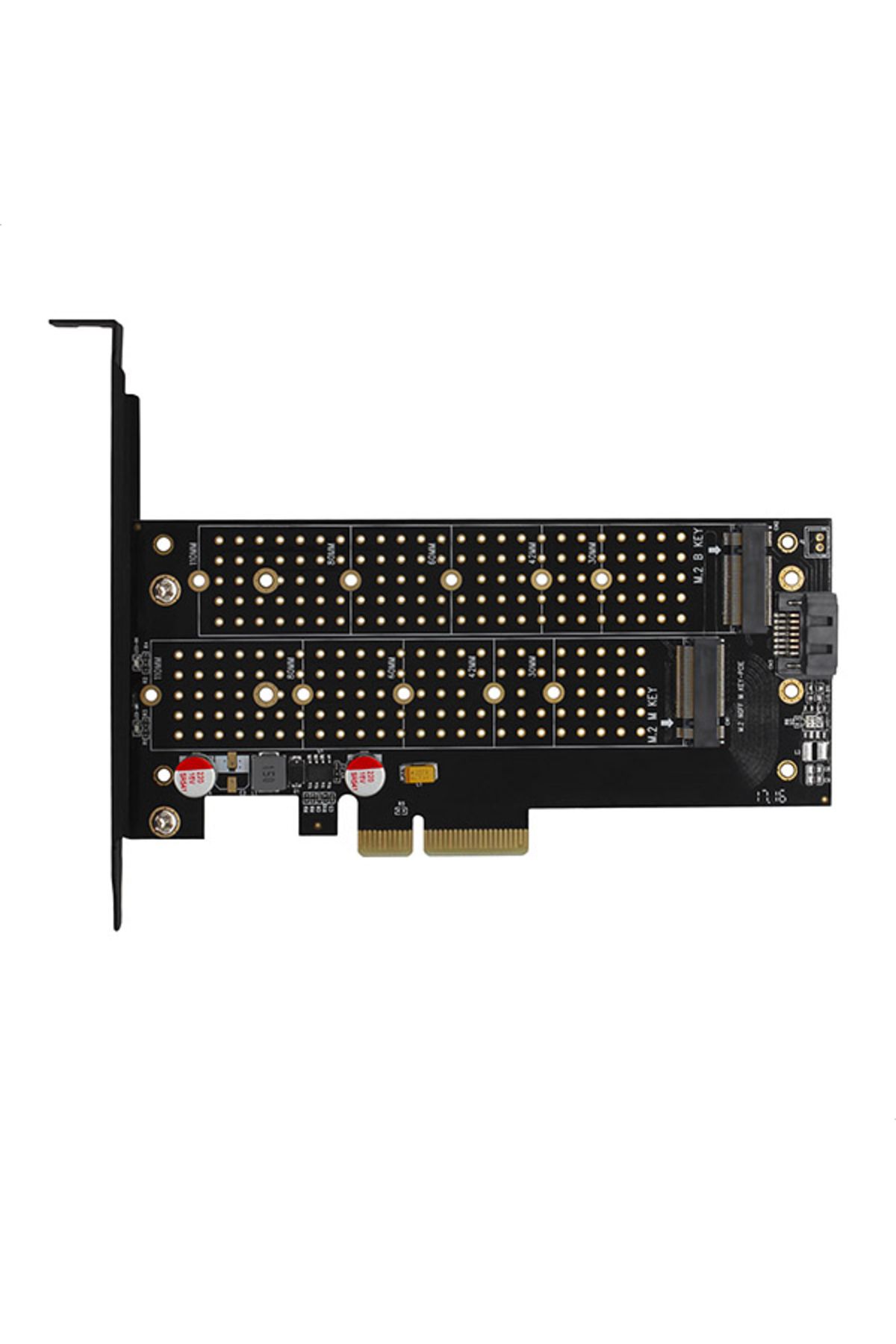 Axagon-PCI-Express x4 adapter to connect up to two M.2 disks to a computer | PCEM2-D 5