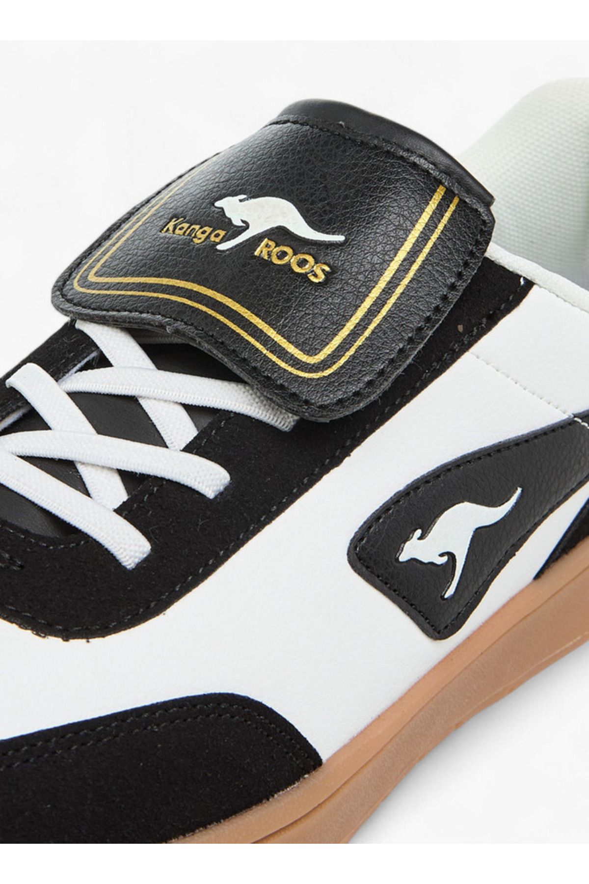 Kangaroos-Women's Colourblock Sneakers with Hook and Loop Closure 4
