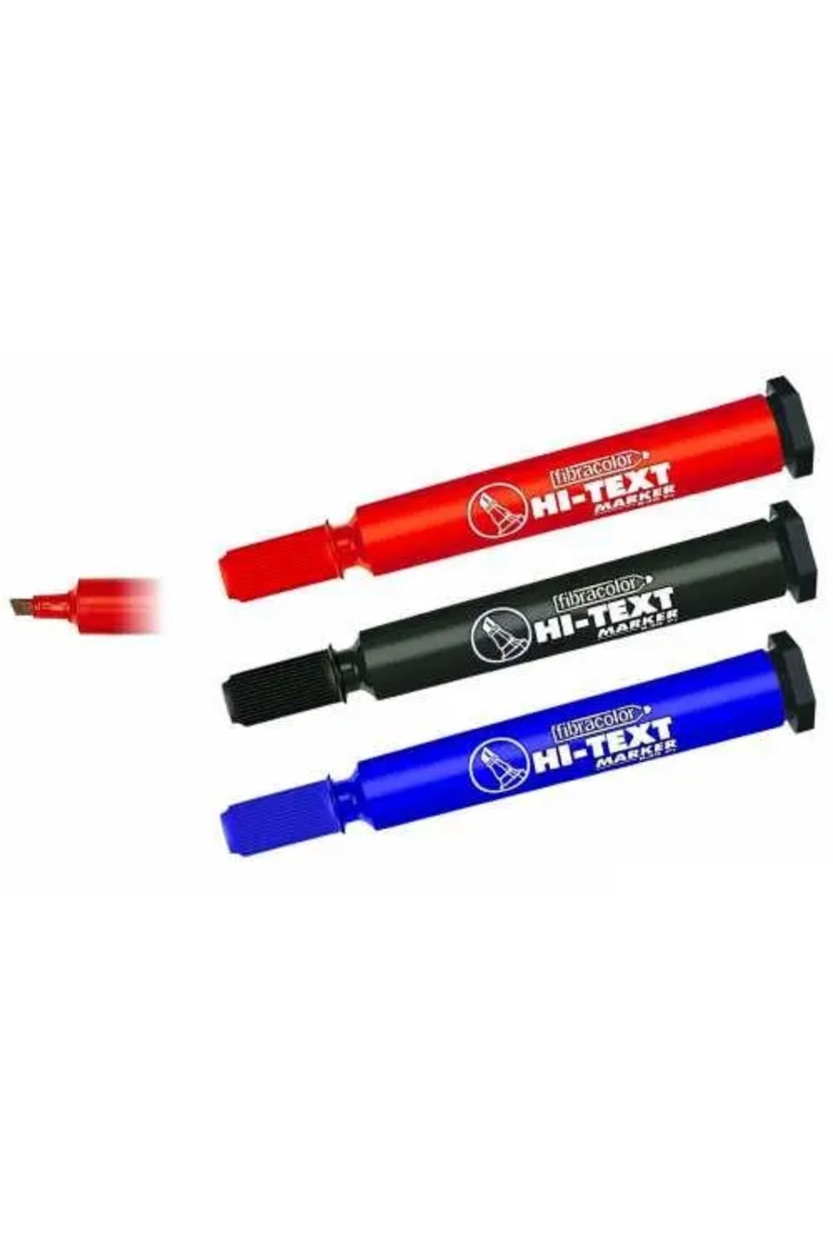 Ledarmy-Hi-Text 830Pc Red Felt Tip Marker 12 Pack Writing & Drawing Pen 4