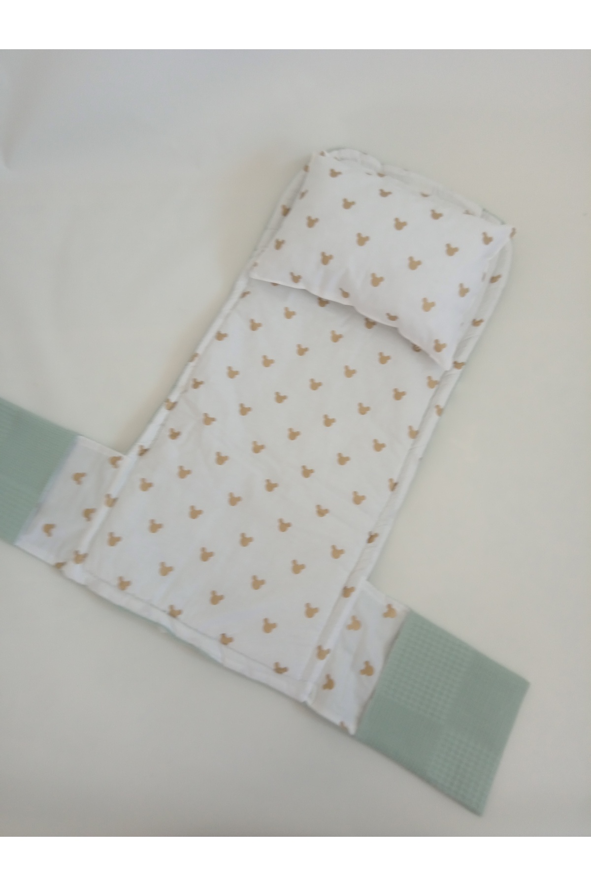 Wenaris % 100 pamuk Puset Örtüsü PUSET MİNDERİ ALTAÇMA VE YASTIK EMZİRME ÖNLÜĞÜ fotoğrafı 5 (önizleme)