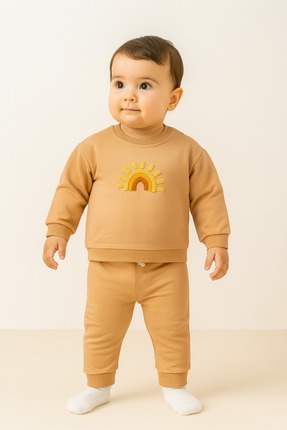 JUNIJOY Erkek Bebek Güneşli Takım