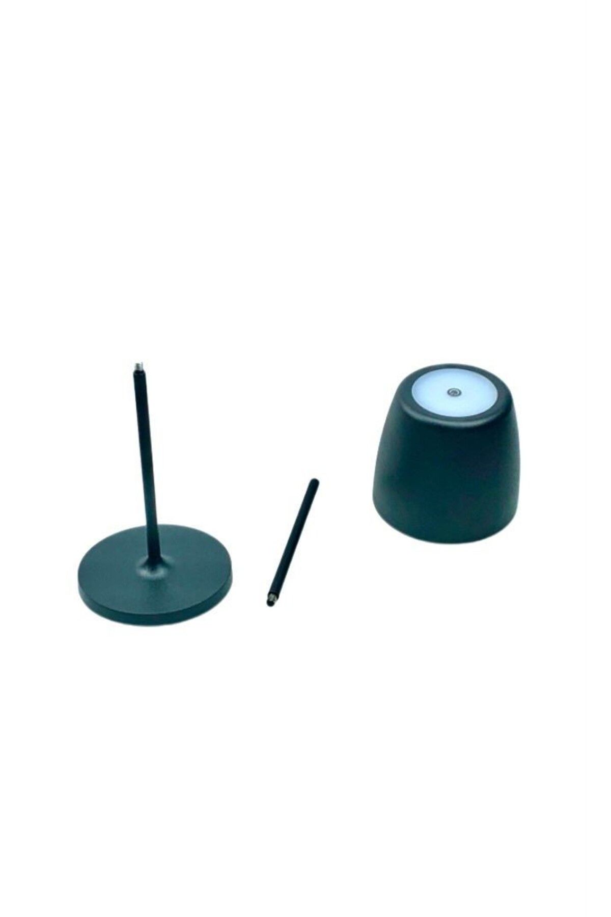 Tescomak-Rechargeable touch led table lamp with telescopic rod, 200LM black 4