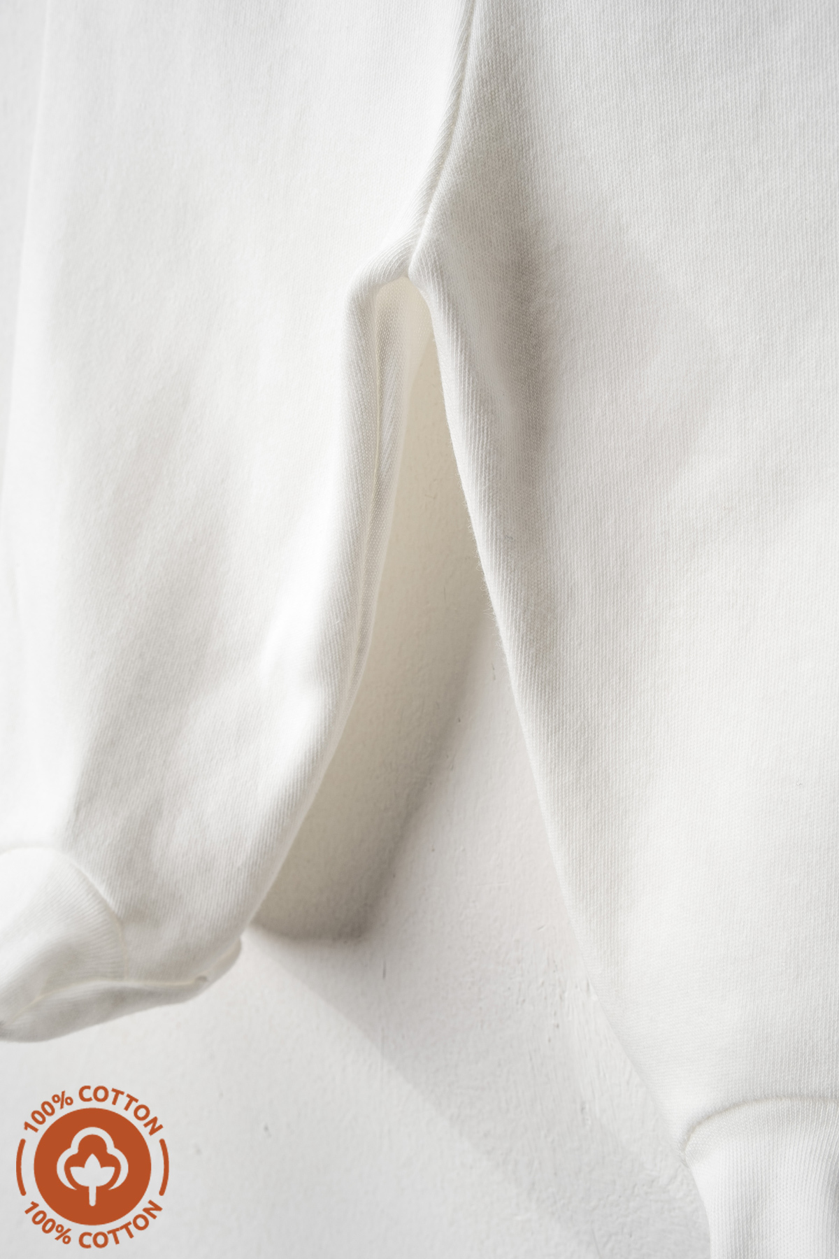 miniel organic Kız Bebek Penye %100 Pamuklu Girl Loading Baskılı 0-6 Ay Patikli Bebek Tek Alt 3'lü Set fotoğrafı 4 (önizleme)