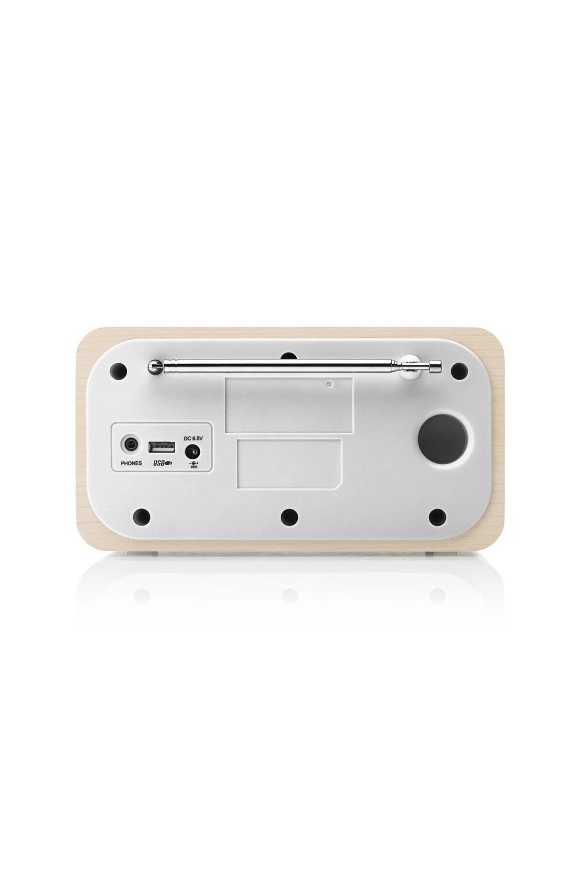 Gogen-Internet radio IR 237 BTDAB, 4 W, DAB+/FM, Bluetooth, USB, LCD, alarm clock, silver/brown 5