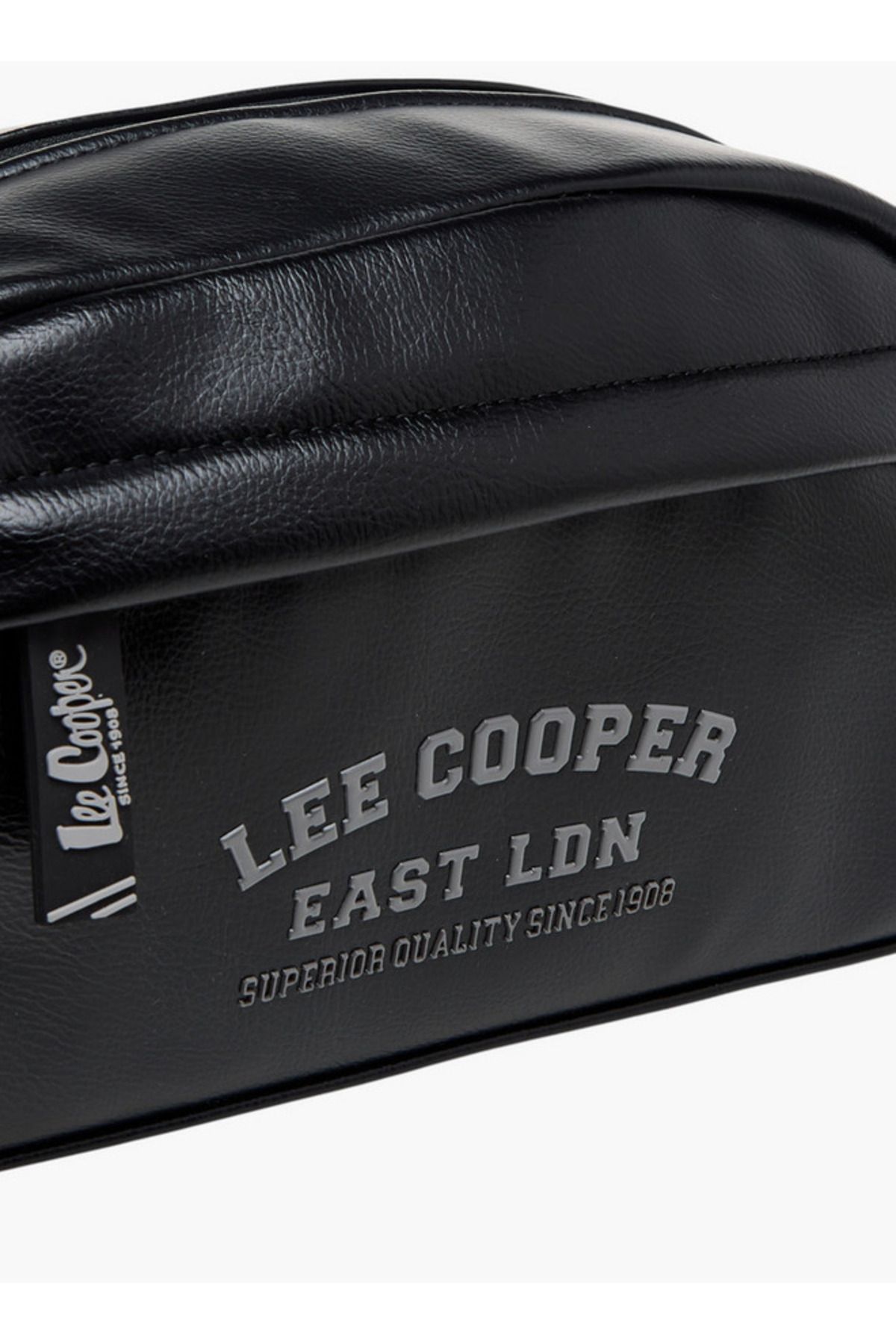 Lee Cooper-Logo Print Pouch with Wrist Loop and Zip Closure 5