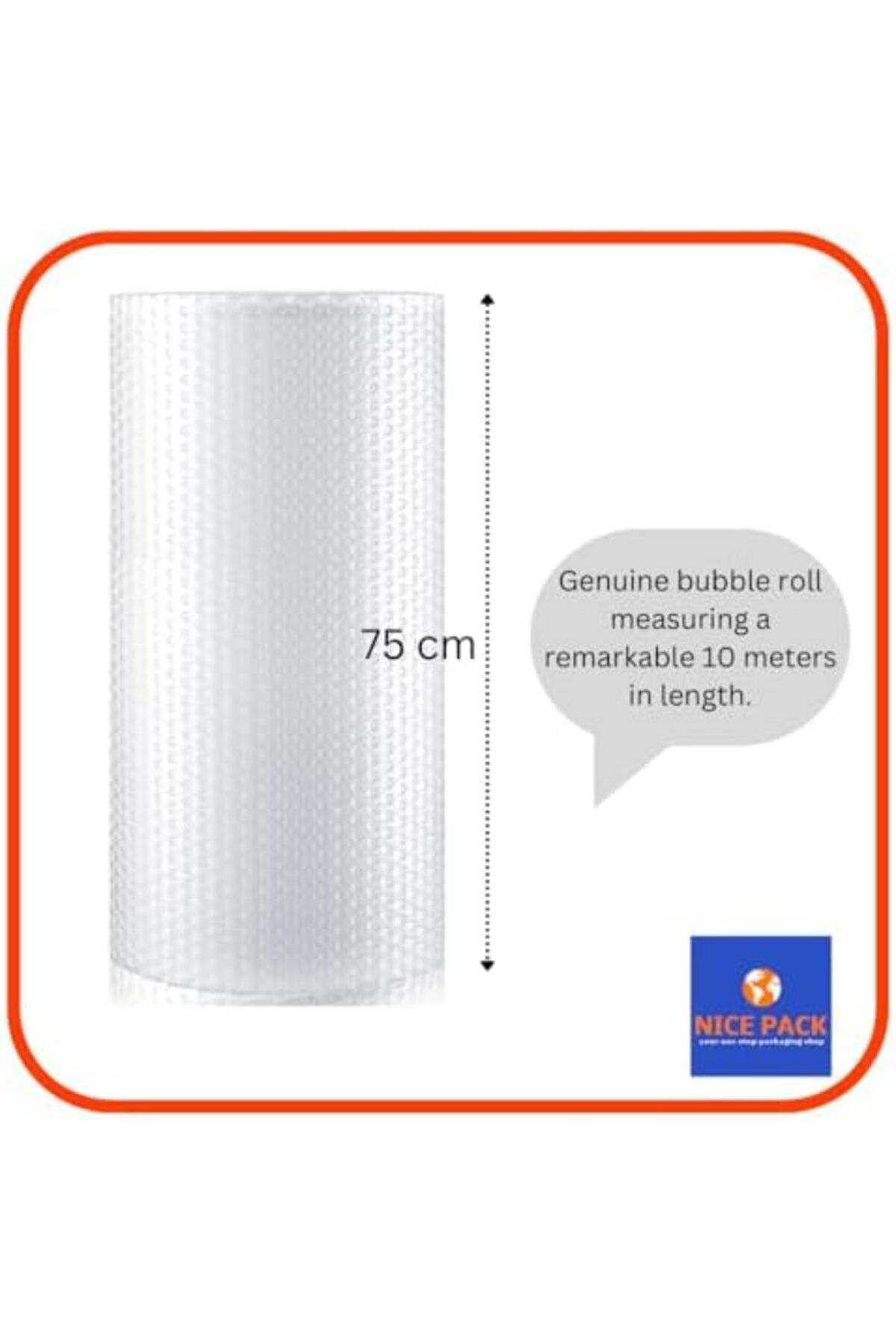 Other-Nice Pack Bubble Wrap Roll Packing Bubble Roll Air Bubble Cushioning Wrap Roll for Packaging Fragile 2