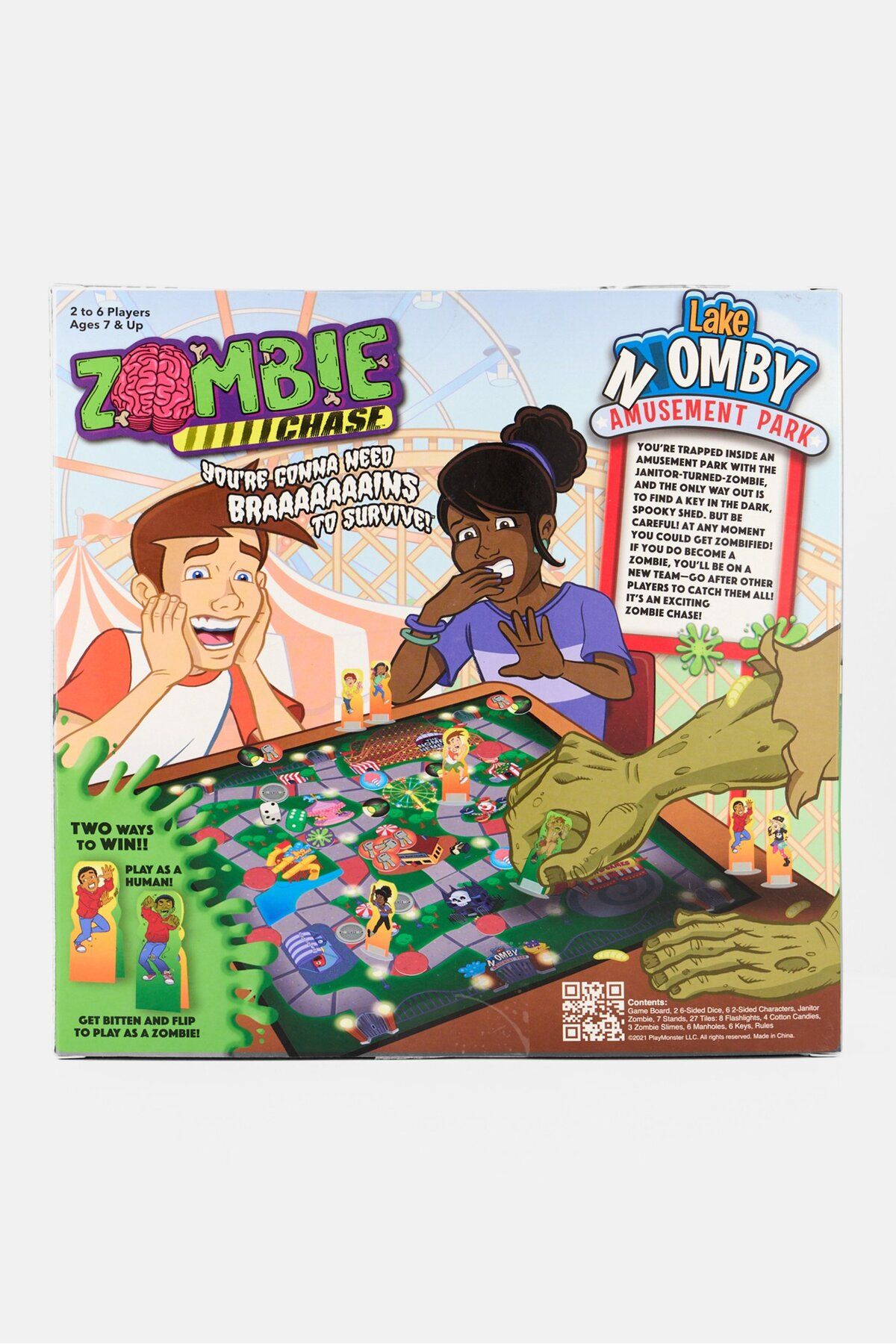 Play Monster-Zombie Chase Exciting Intro Strategy Game Set, Green Combo 6