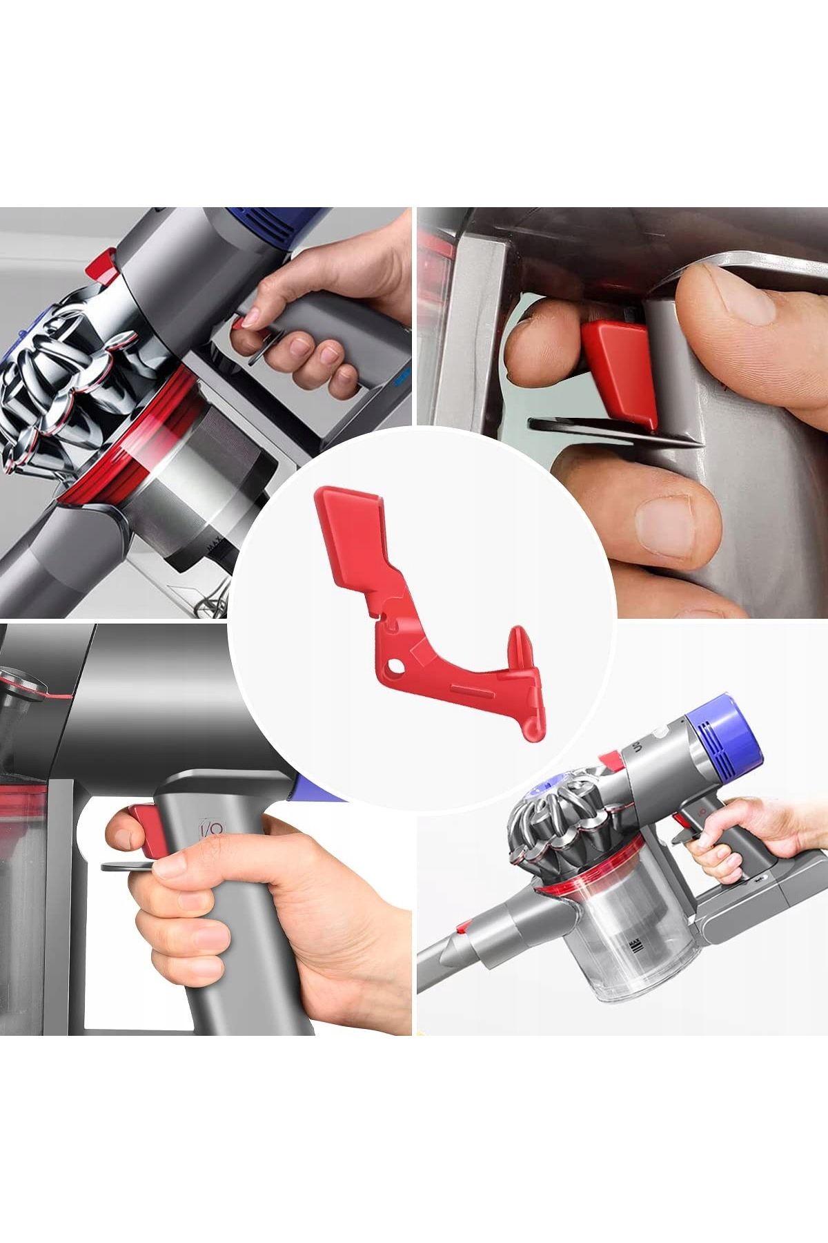 Rosfix-Buton Întărit PowerFix Trigger V-Red pentru Dyson 7