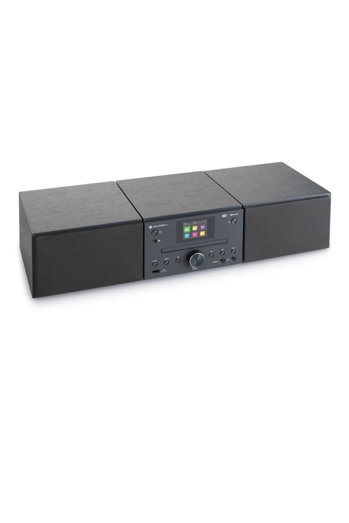 Gogen-MSC 472 BTDAB audio system, 2 x 15 W, Bluetooth, CD, DAB+/FM, color LCD, remote control, gray 3