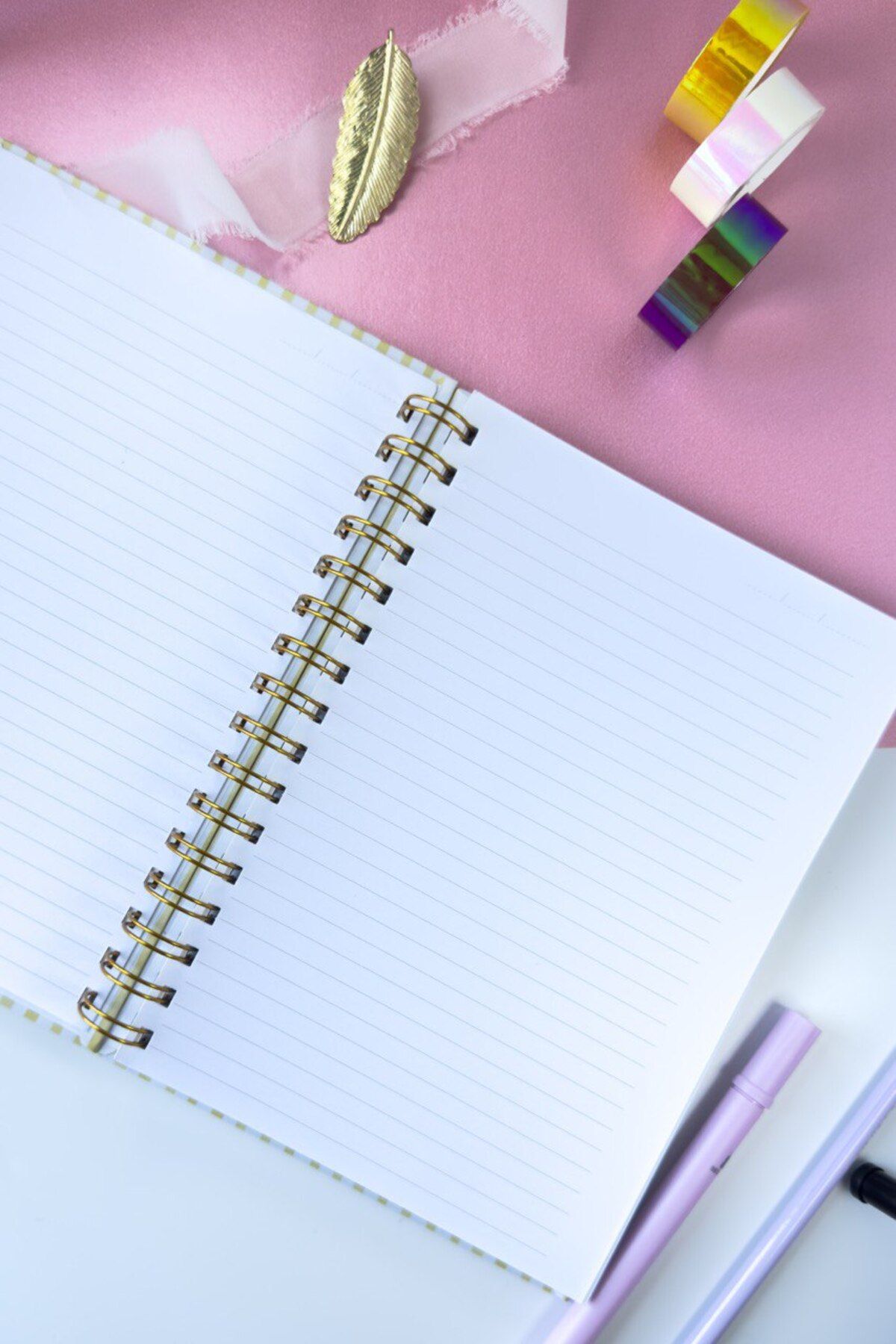 Martius Art-A5 Set of 2 Hard Cover Spiral Notepad / School Notebook / Lined Hello / Checkered Ciao 7