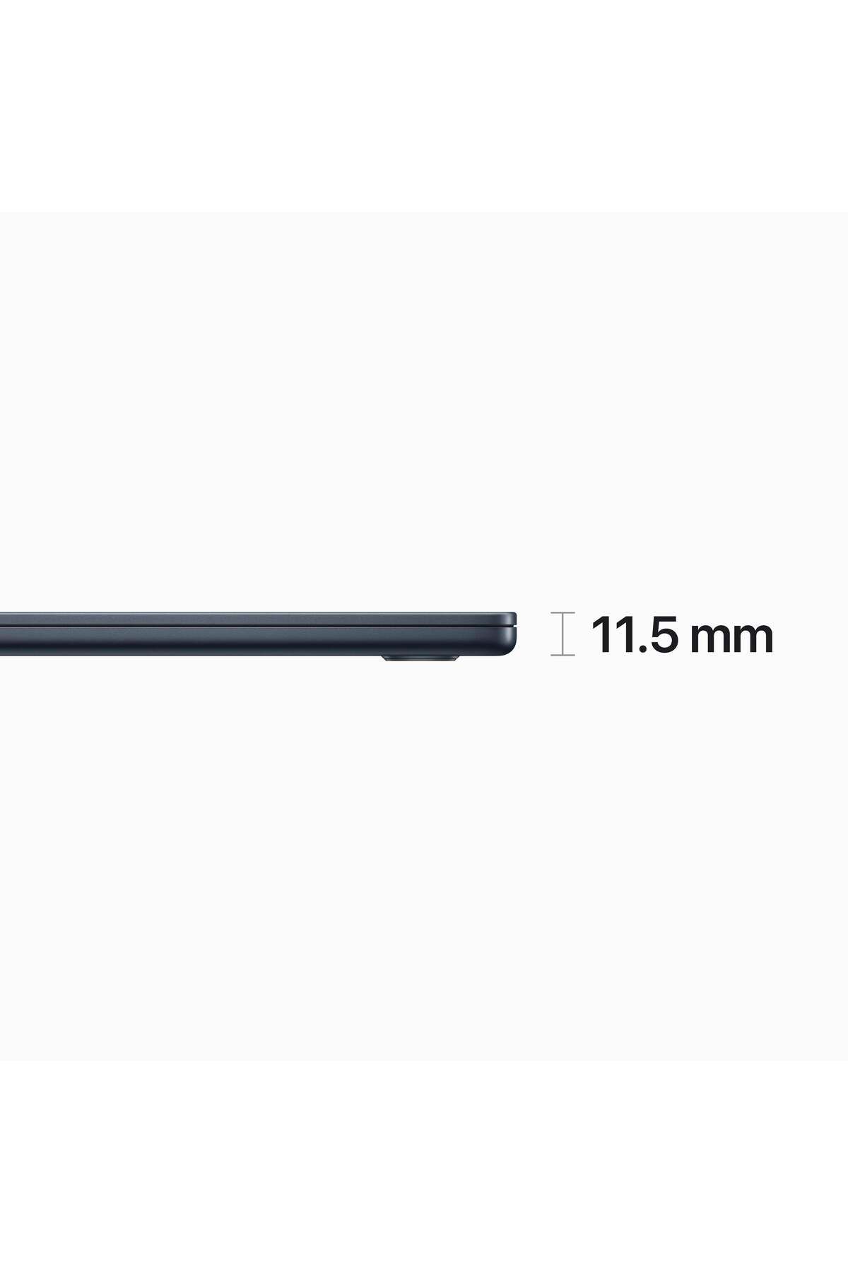 Apple-15-inch MacBook Air: M2 chip 8_core CPU & 10_core GPU, 16G RAM, 1TB SSD - Midnight - 70W 3