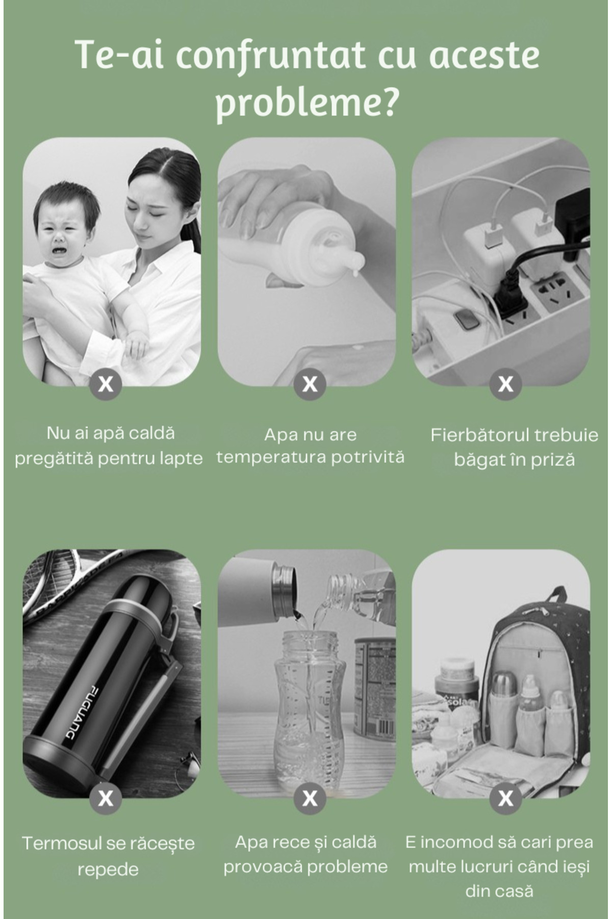CLC SmartGear-Incalzitor portabil lapte/apa, bebe biberon CLC SmartGear, 300ml, USB-C, fara fir, calatorii, 10