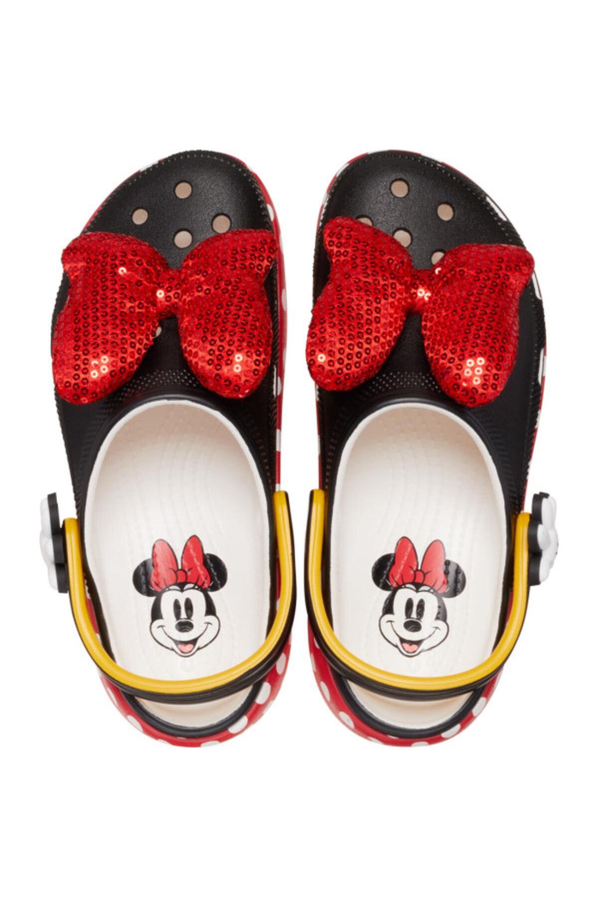 Crocs-Clogs Minnie Mouse Classic Platform Clog Alb - White 41-42 EU - W10 US 5