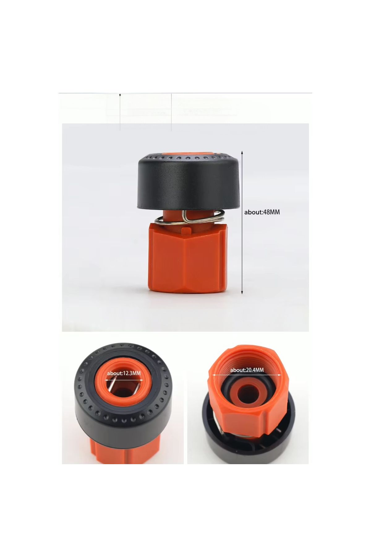 Rosfix-ClickFit Nilfisk M22 - Adapter do węża | Click → M22 | Nilfisk 4 Series | Bosch, Stihl, 5