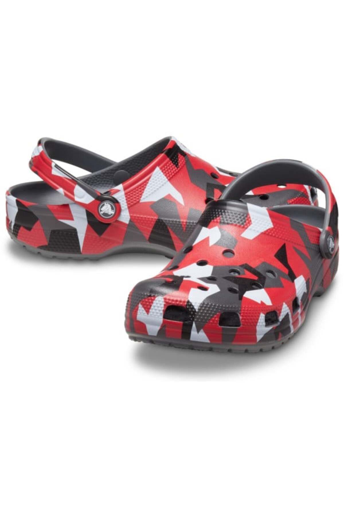Crocs-Clogs Classic Geo Camo Clog 41-42 Eu - M8/w10 Us Gray - Slate Grey/multi 4