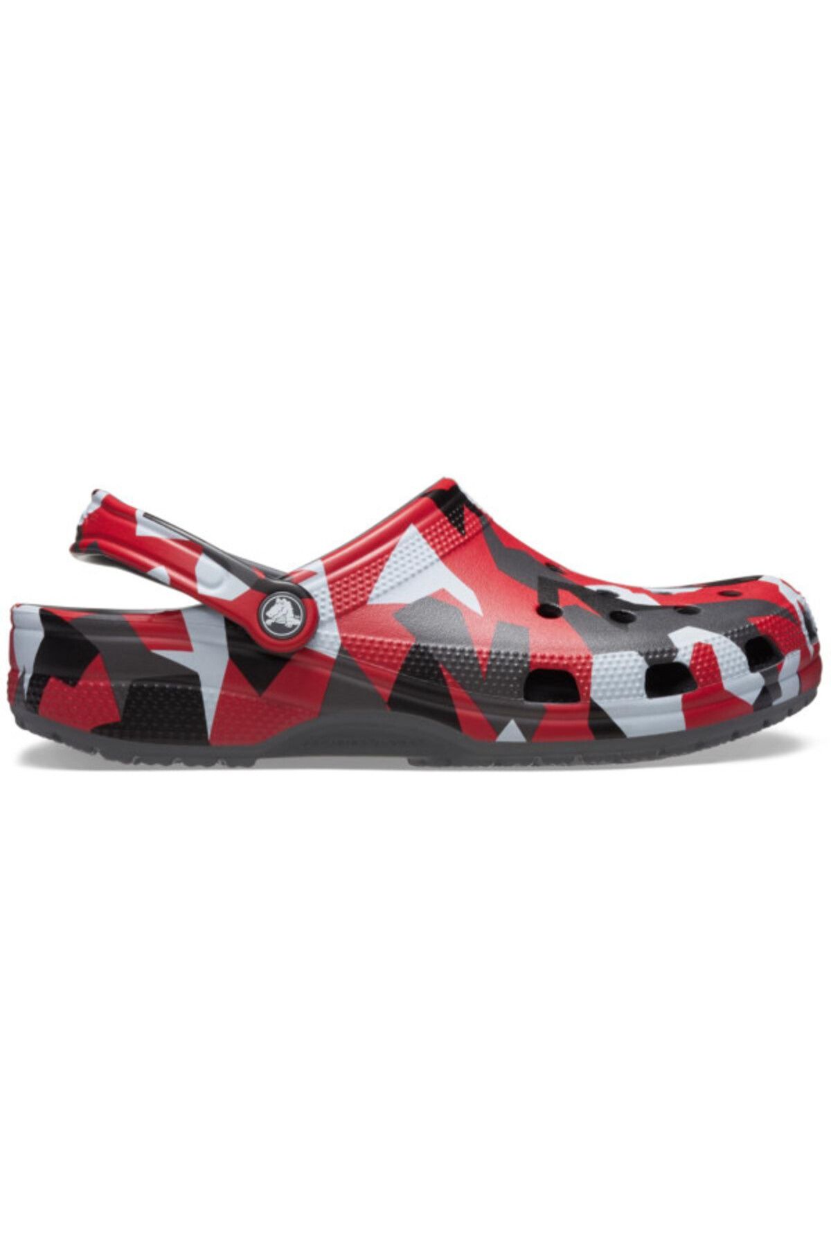 Crocs-Clogs Classic Geo Camo Clog 41-42 Eu - M8/w10 Us Gray - Slate Grey/multi 1