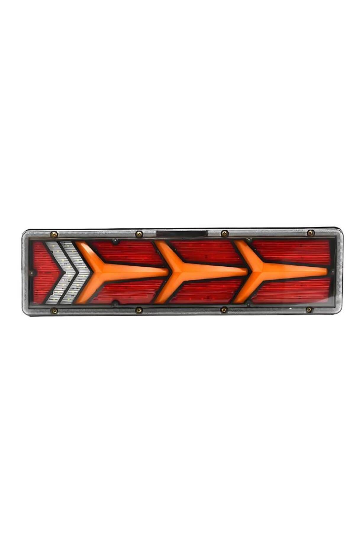 BGRJ Automotive-Rear taillights B1067, triple led 46cm, 5 functions, dynamic signaling, 12-24V 8