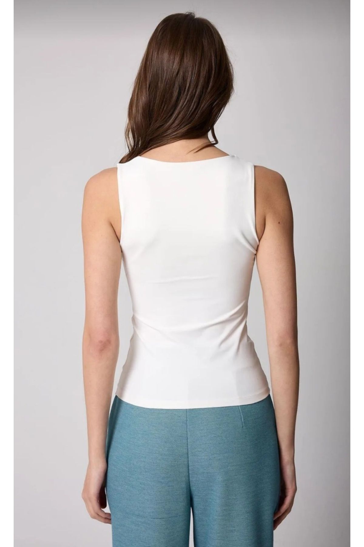 REWCO-Plain Basic Tank Top with Strap 4