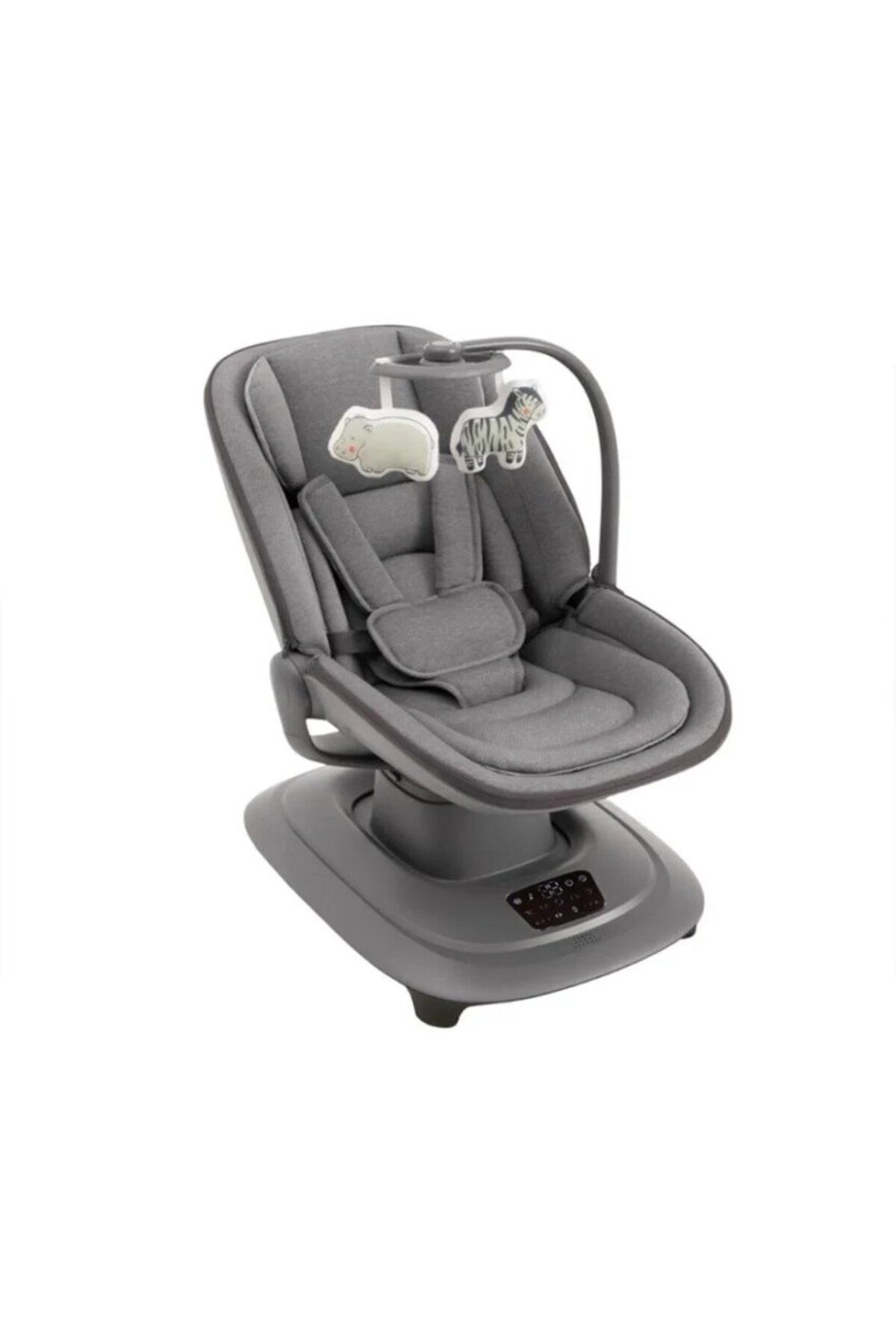Mini Baby-Deluxe Multi-Motion Baby Crib with Gentle Touch Control, 5 Rocking Modes, 360° Rotation, and App Control 5