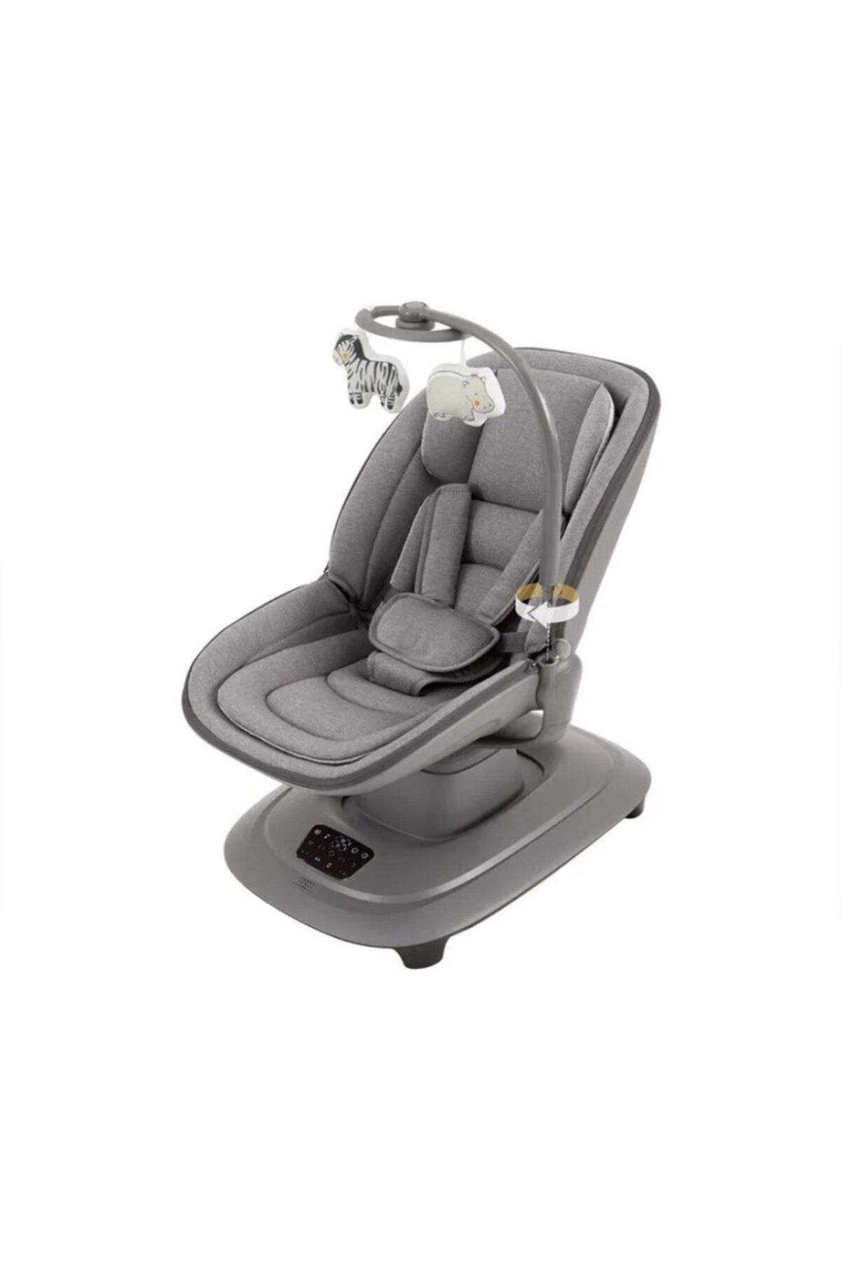Mini Baby-Deluxe Multi-Motion Baby Crib with Gentle Touch Control, 5 Rocking Modes, 360° Rotation, and App Control 1