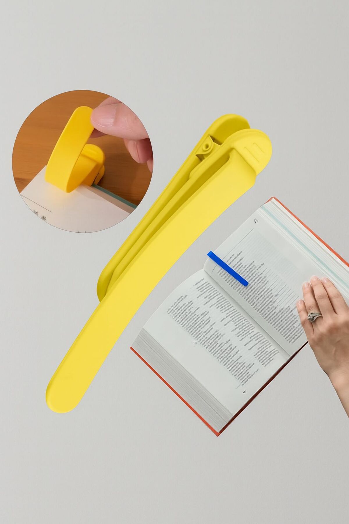 Kelepir Fırsatlar Sayfa Sabitleyici Kitap Tutucu Ayraç – Pratik Okuma Yardımcısı