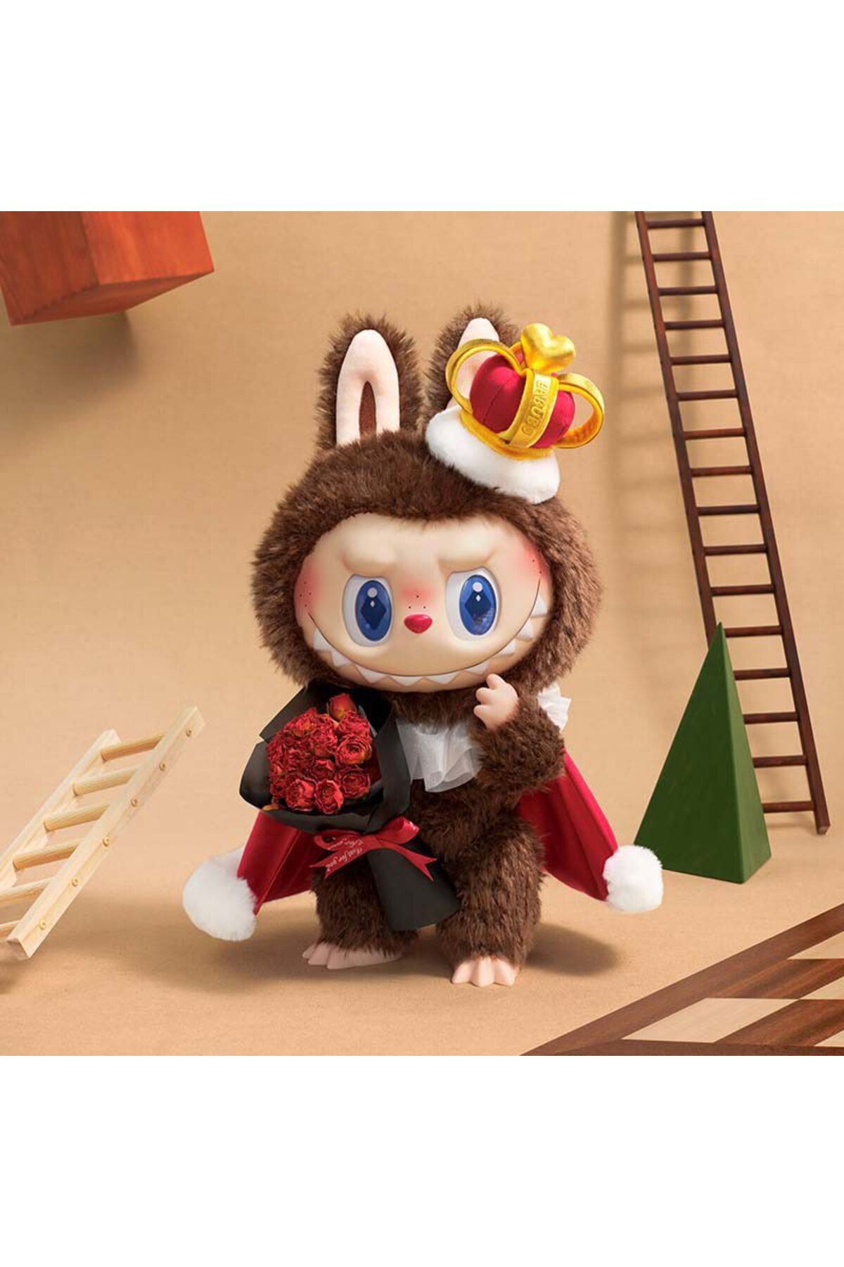 bbl-New LABUBU King Plush Ornament From the LABUBU King Adventure Series 2