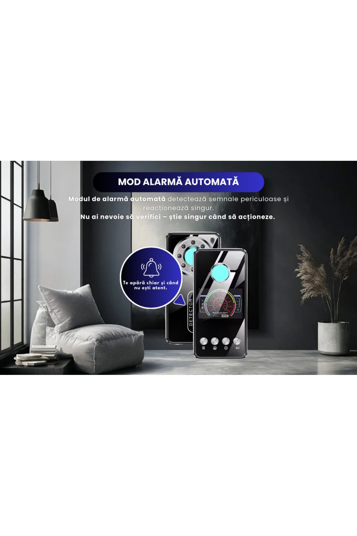 CLC SmartGear-Hidden microphone and spy camera detector, car GPS detection, privacy and security protection 5