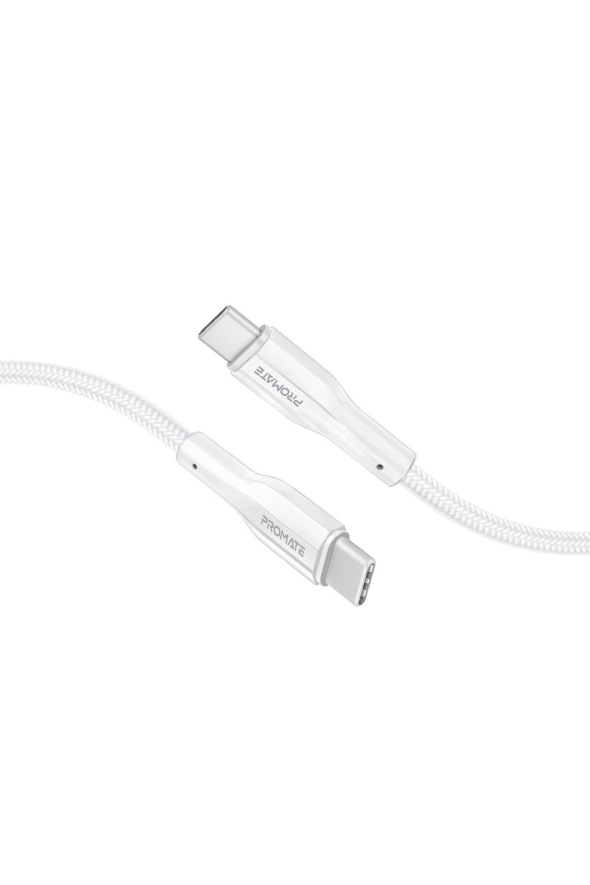 Promate-USB-C™ to USB-C™ Cable, 60W Fast Power Delivery with 480Mbps Data Sync 1