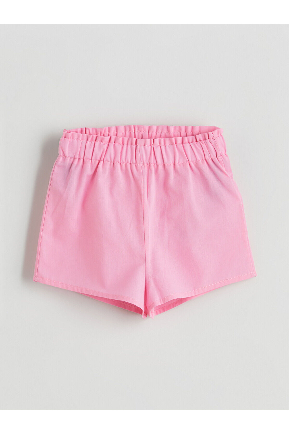 LC Waikiki Bej Kare Yaka Çiçekli Kız Bebek Bluz ve Şort 2'li fotoğrafı 5 (önizleme)