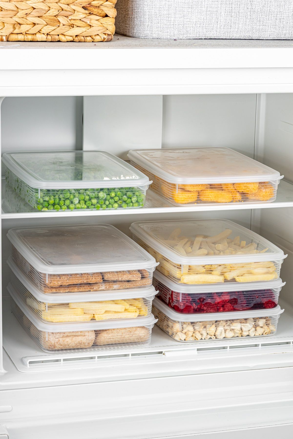 BRAMBLE LIFE-2.3 Lt Rectangular Food Pulses Storage Container Set 4
